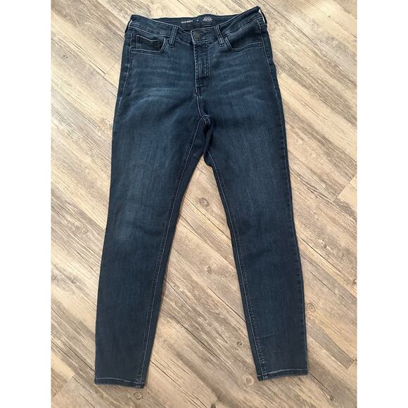 2 Old Navy Women's Rockstar Super Skinny Jeans High Rise 10 Secret Smooth Pocket - Picture 10 of 16